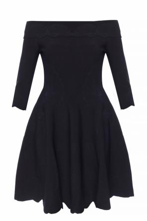 Dress with denuded shoulders, zdjęcie 1 Dress with denuded shoulders od Alexander McQueen